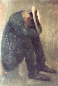 1906 ca. - Empirismo (studio per la figura del I pannello)